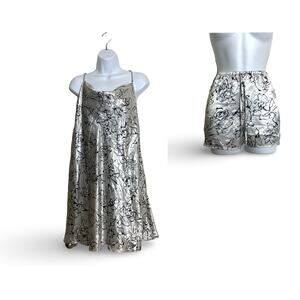 Gilligan & O’Malley Satin Pajama Set